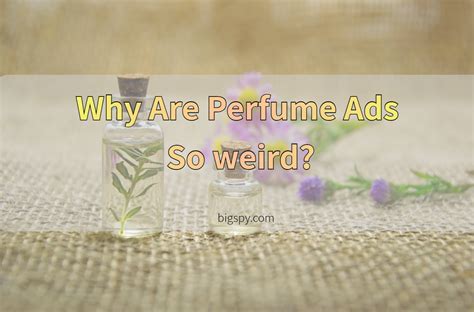 why are perfume ads so weird